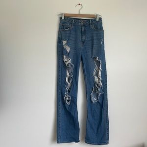 Hollister Dark Wash Dad Jeans- 1R
